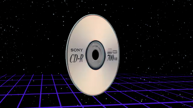 3D Spinning CD